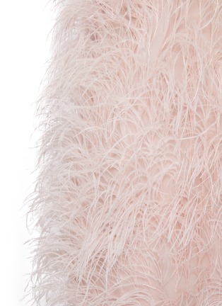  - SHARON WAUCHOB - Anvers Feather Silk Mini Dress