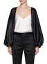 Main View - Click To Enlarge - SHARON WAUCHOB - Cul Silk Blouson