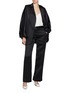 Figure View - Click To Enlarge - SHARON WAUCHOB - Cul Silk Blouson