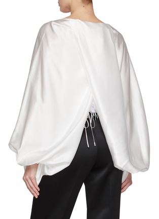 Back View - Click To Enlarge - SHARON WAUCHOB - Cul Silk Blouson