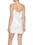 Back View - Click To Enlarge - SHARON WAUCHOB - Row Silk Mini Slip Dress