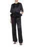 Figure View - Click To Enlarge - SHARON WAUCHOB - Louis Silk T-Shirt