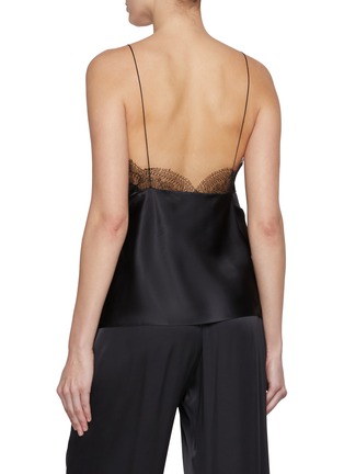 Back View - Click To Enlarge - SHARON WAUCHOB - Capucines Lace-Trim Camisole