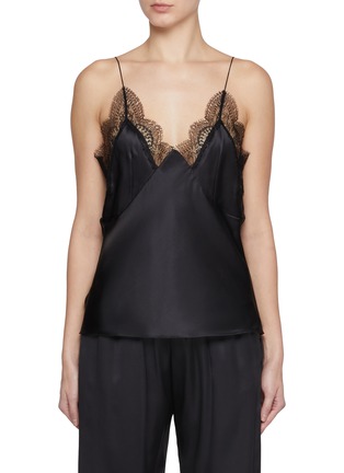 Main View - Click To Enlarge - SHARON WAUCHOB - Capucines Lace-Trim Camisole