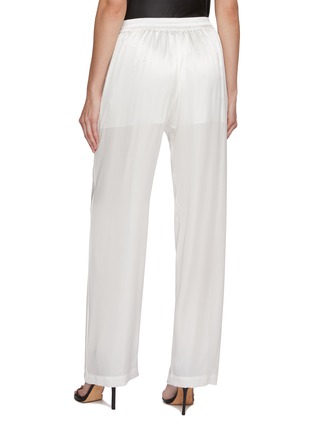 Back View - Click To Enlarge - SHARON WAUCHOB - Tuileries Elasticated Silk Pants