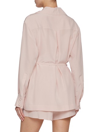 Back View - Click To Enlarge - SHARON WAUCHOB - Bretagne Pyjama Silk Jacket