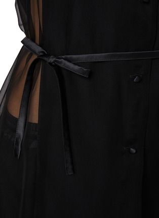  - SHARON WAUCHOB - Bretagne Contrast Silk Pyjama Jacket