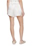 Back View - Click To Enlarge - SHARON WAUCHOB - Garnier Lace-Trim Drawstring Shorts