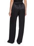 Back View - Click To Enlarge - SHARON WAUCHOB - Tuileries Elasticated Silk Satin Pants