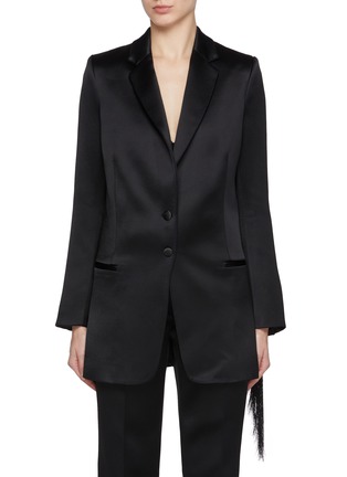 Main View - Click To Enlarge - SHARON WAUCHOB - Ava Icon Tassel-Trim Blazer