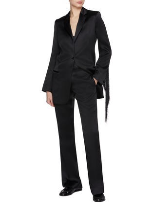 Figure View - Click To Enlarge - SHARON WAUCHOB - Ava Icon Tassel-Trim Blazer