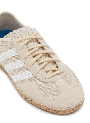 Detail View - Click To Enlarge - ADIDAS - x CLOT Gazelle Low Top Sneakers