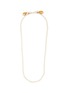 Main View - Click To Enlarge - MONSHIRO - Leaf Lariat Necklace