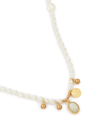 Detail View - Click To Enlarge - MONSHIRO - Rocailles Glass Pearl Necklace