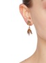 Figure View - Click To Enlarge - MONSHIRO - Sweet Pea Tsubomi Earrings