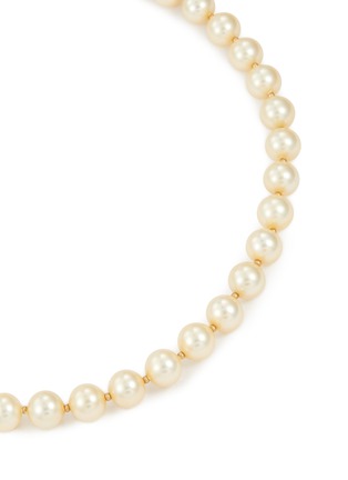 Detail View - Click To Enlarge - MONSHIRO - Round Glass Pearl Necklace