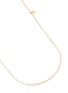 Detail View - Click To Enlarge - MONSHIRO - Moon Stone Charm Glass Pearl Long Necklace