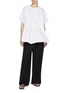 Figure View - Click To Enlarge - THE ROW - Ivio Bubble Hem Cotton Top