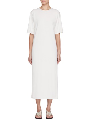 Main View - Click To Enlarge - THE ROW - Gitu Cotton T-shirt Dress