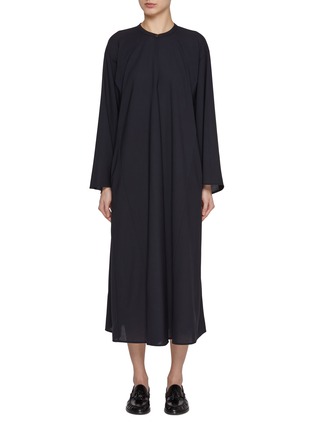 Main View - Click To Enlarge - THE ROW - Naira Wool Dress