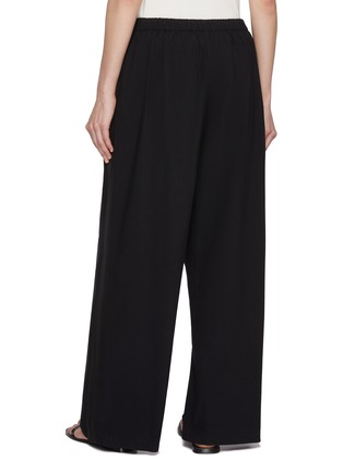 Back View - Click To Enlarge - THE ROW - Hubert Drawstring Cotton Trousers