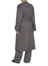 Back View - Click To Enlarge - THE ROW - Eric Double Breasted Silk Trench Coat