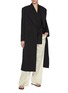 Figure View - Click To Enlarge - THE ROW - Indra Tailored Wool Coat