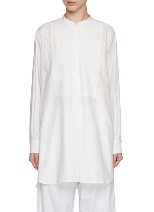 Main View - Click To Enlarge - THE ROW - Hari Collarless Cotton Shirt