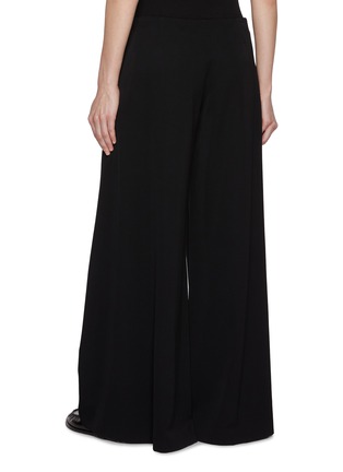 Back View - Click To Enlarge - THE ROW - Dela Palazzo Wool Trousers