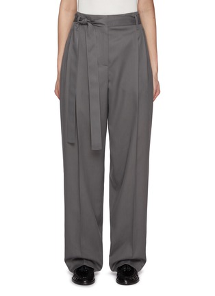 Main View - Click To Enlarge - THE ROW - Lonan Tailored Silk Trousers