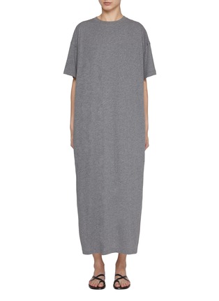 Main View - Click To Enlarge - THE ROW - Simo Drop Shoulder Cotton Dress