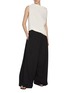 Figure View - Click To Enlarge - THE ROW - Paras Wool Palazzo Pants