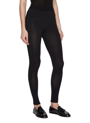 Front View - Click To Enlarge - THE ROW - Clizia Zippered Leggings