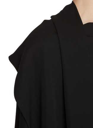  - THE ROW - Lea Scarf Neck Silk Top