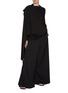 Figure View - Click To Enlarge - THE ROW - Lea Scarf Neck Silk Top