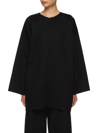 Main View - Click To Enlarge - THE ROW - Rai Open Front Double Face Cashmere Kimono Jacket