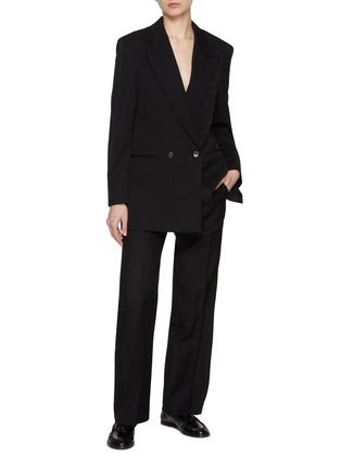 Figure View - Click To Enlarge - THE ROW - Albereta Tailored Wool Trousers