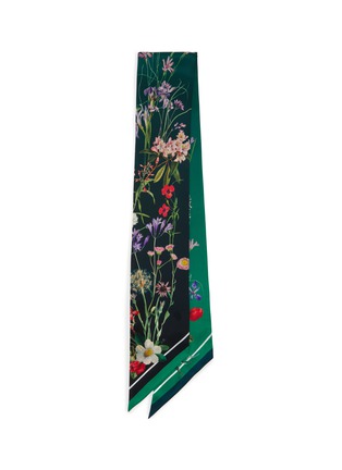 Main View - Click To Enlarge - ST. PIECE - Whitney Floral Long Silk Scarf