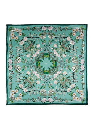 Main View - Click To Enlarge - ST. PIECE - Winter Floral Medium Square Silk Scarf