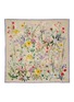 Main View - Click To Enlarge - ST. PIECE - Whitney Floral Medium Square Silk Scarf