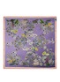 Detail View - Click To Enlarge - ST. PIECE - Yuri Floral Medium Square Silk Scarf