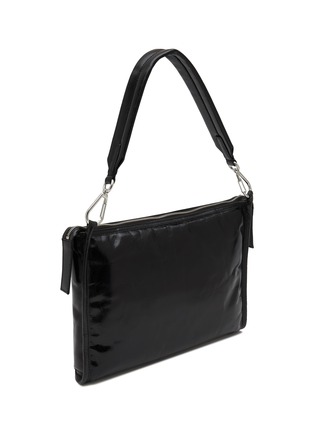 Detail View - Click To Enlarge - ALEXANDERWANG - Punch Tech Patent Leather Shoulder Bag