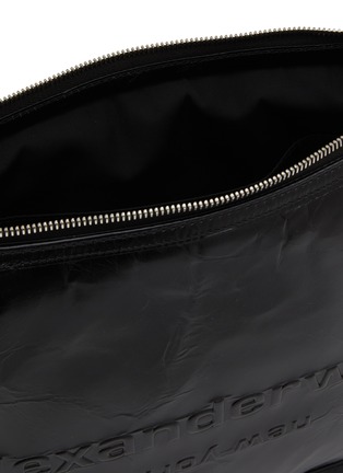 Detail View - Click To Enlarge - ALEXANDERWANG - Punch Tech Patent Leather Shoulder Bag