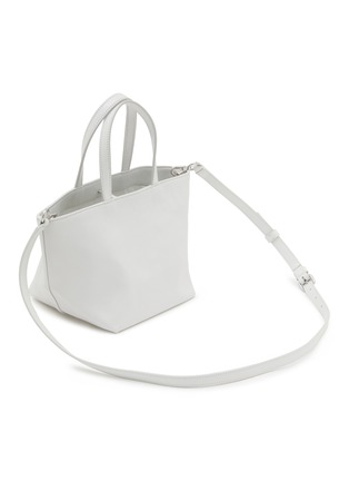 Detail View - Click To Enlarge - ALEXANDERWANG - Small Punch Patent Leather Tote Bag