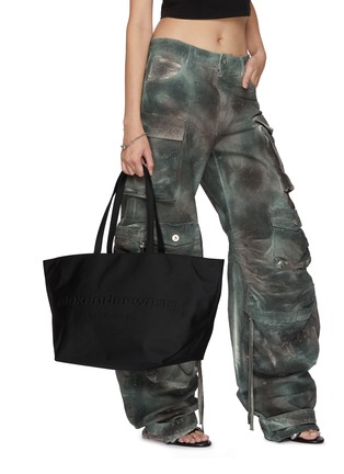 Figure View - Click To Enlarge - ALEXANDERWANG - Punch Canvas Nylon Tote Bag