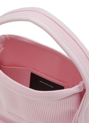 Detail View - Click To Enlarge - ALEXANDERWANG - Small Ryan Rib Knit Bag