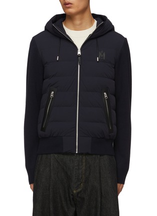 Main View - Click To Enlarge - MACKAGE - Andrew Hybrid Hooded Puffer Jacket