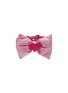 Main View - Click To Enlarge - VENNA - Small Puffy Bow Heart Pet Collar — Pink