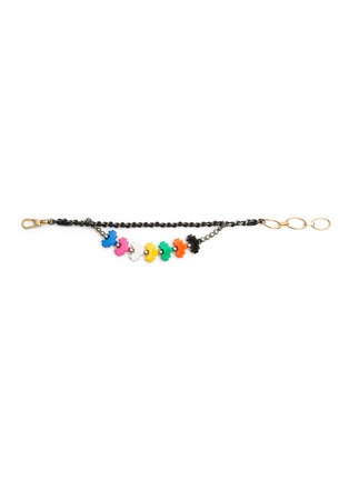 Detail View - Click To Enlarge - VENNA - Small Double Chain Pet Collar — Gold