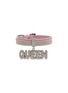 Main View - Click To Enlarge - VENNA - Extra Small Queen Pet Collar — Pink/Silver